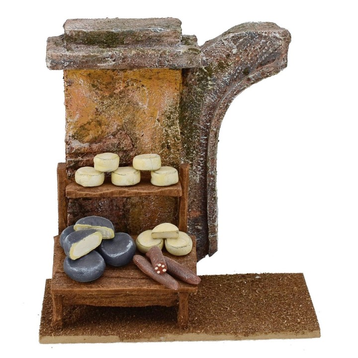 Salumiere con rudere cm14,5x8,5x16 h. 
