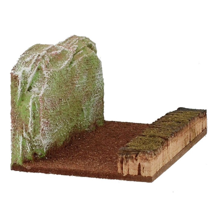 Strada per presepe componibile cm 14,5x10x8 h.