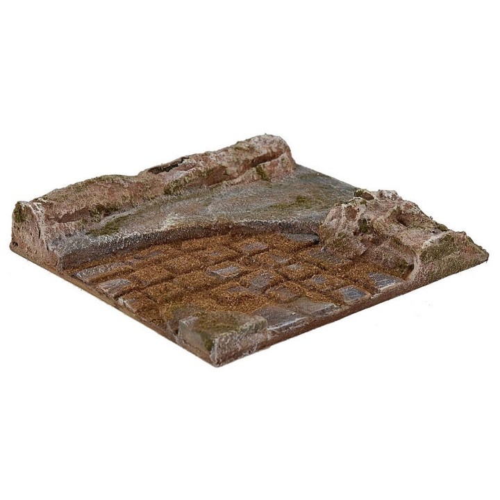 Camino para belén modular de 14,5x17,5x3h cm.