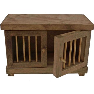 Gabbia in legno per animali da campagna