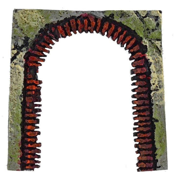 Romanesque arch in resin h. 