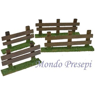 Envelope 4 fences in wood