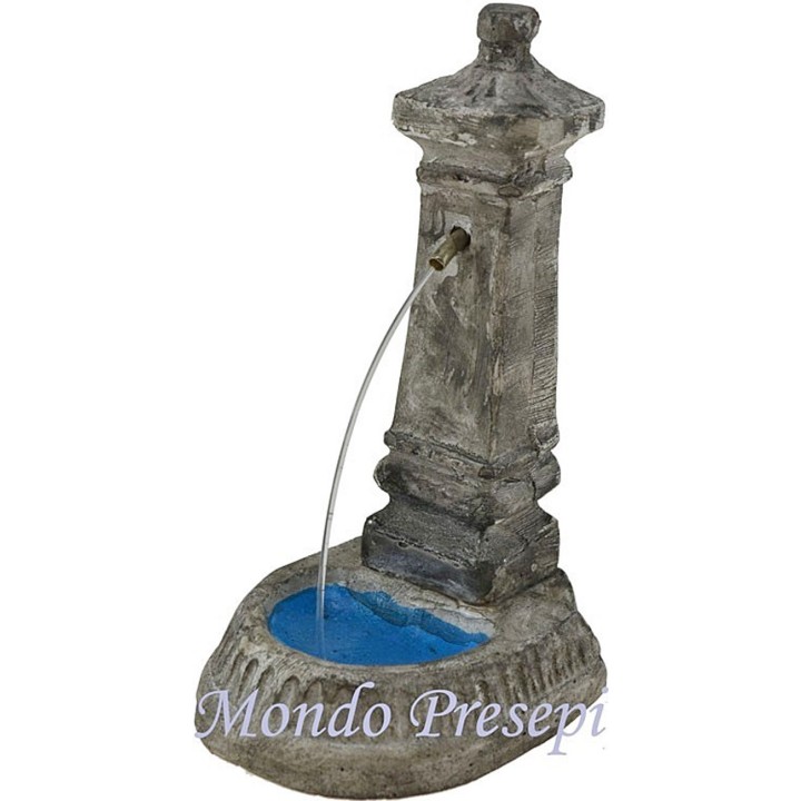 Fountain, column, 10.5 cm h.