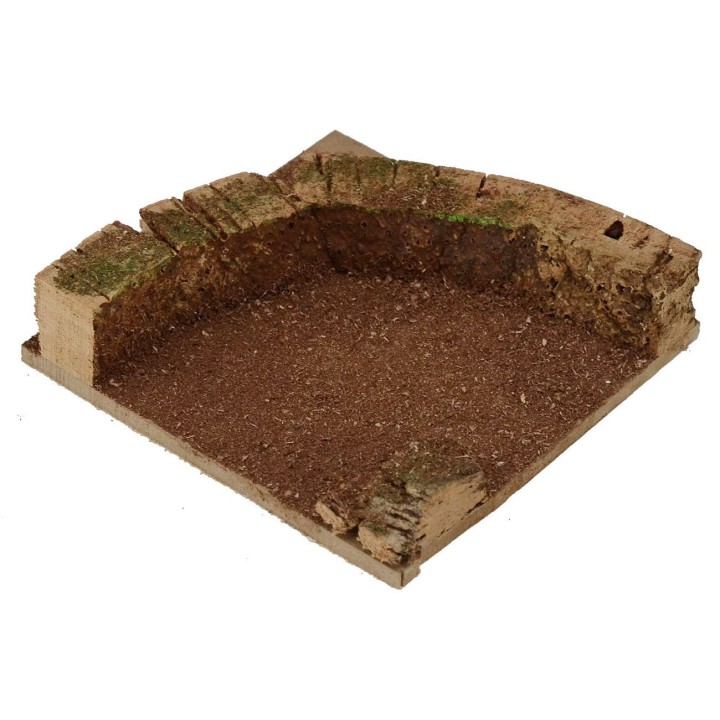 Curva per strada componibile cm 10x10x1 h