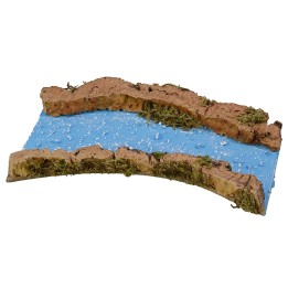 Modular river curved to the right cm 16x10,5x1,5 h