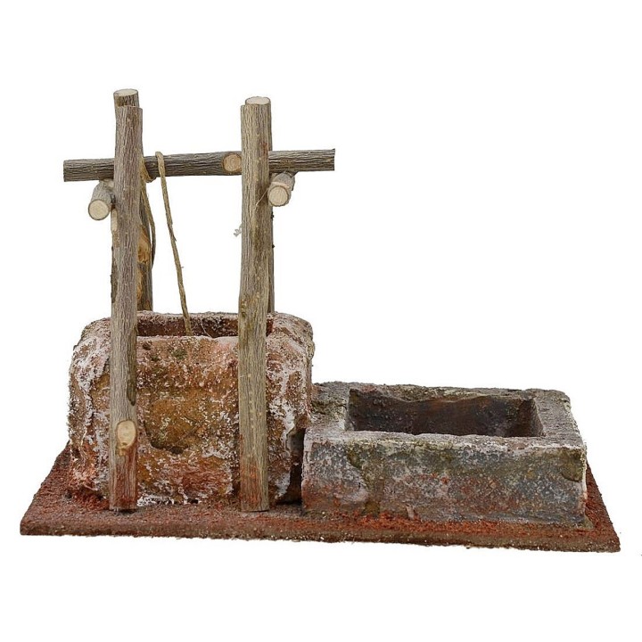 Well for presepe with drinking room cm 14,5x9x10, 5 h. 