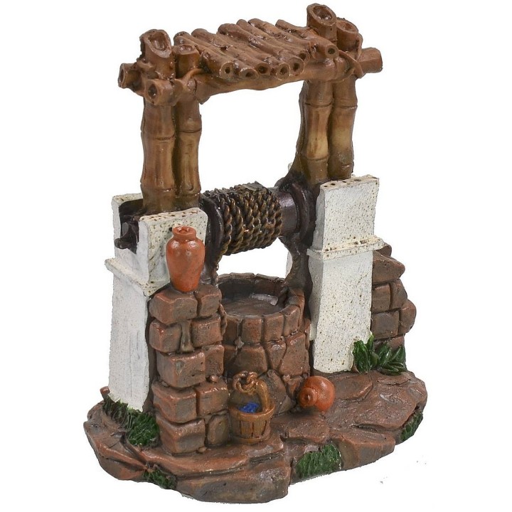 Resin well for nativity scene 8.5x5x11 h for statues of 6-8 cm