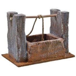 Pozzo quadrato stile palestinese per statue 6 cm 9x5,5x6,5 h