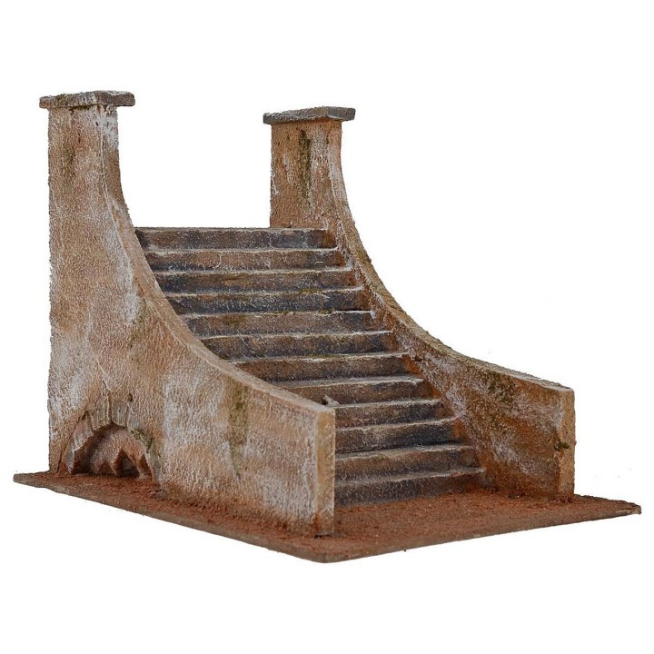 Scala per Presepe palestinese cm 18x24x18,5 h per statue 12-14