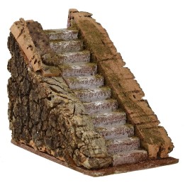Escalera para belén de 10x14,5x13,5 cm h.