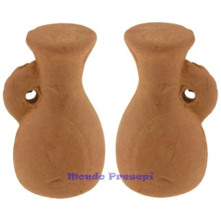 Conjunto 2 Jarras de terracota cm 2 h