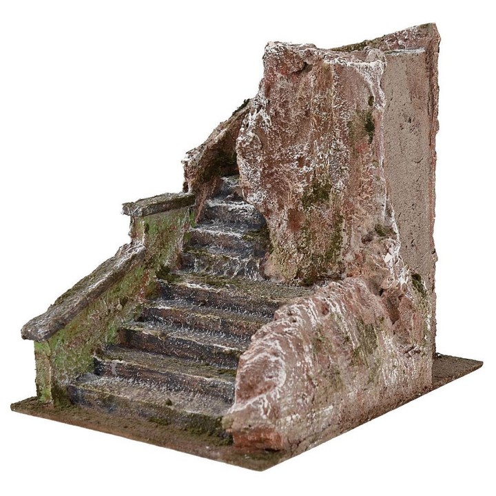 Escalera para belén de 19,5x14x17 cm