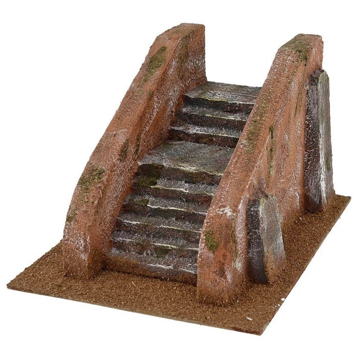 Escalera para pesebre de 23,5x18x14 cm h.