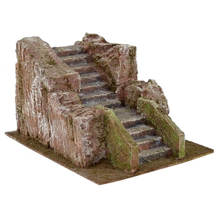Escalera para belén de 24x17,5x13 cm h.