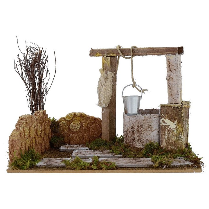 Scenography with well depth effect cm 20x14x13 h