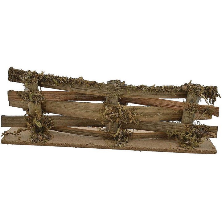 Steccato in legno 13,5x4 h.