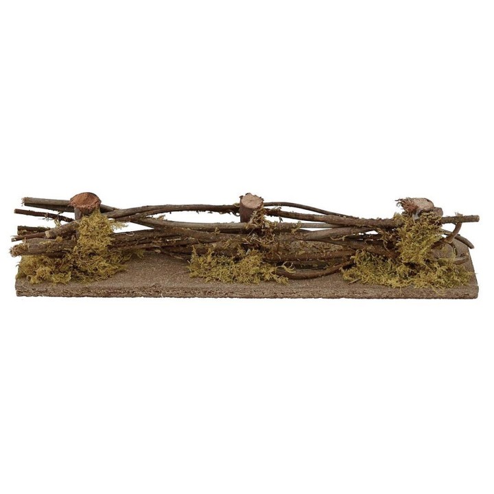Stecched in wood for presepe cm 30x5x6 h.
