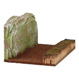 Camino para belén desmontable de 17,5x12x10 cm h.