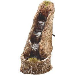 Cascata in resina presepe funzionante cm 8x22x18 h.