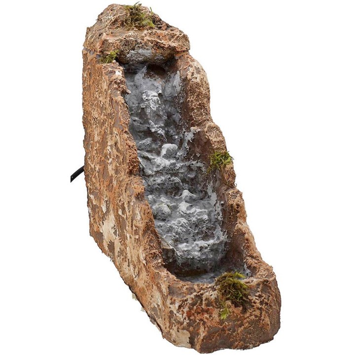 Cascada para belén en resina funcional de 10x30x24 cm h.