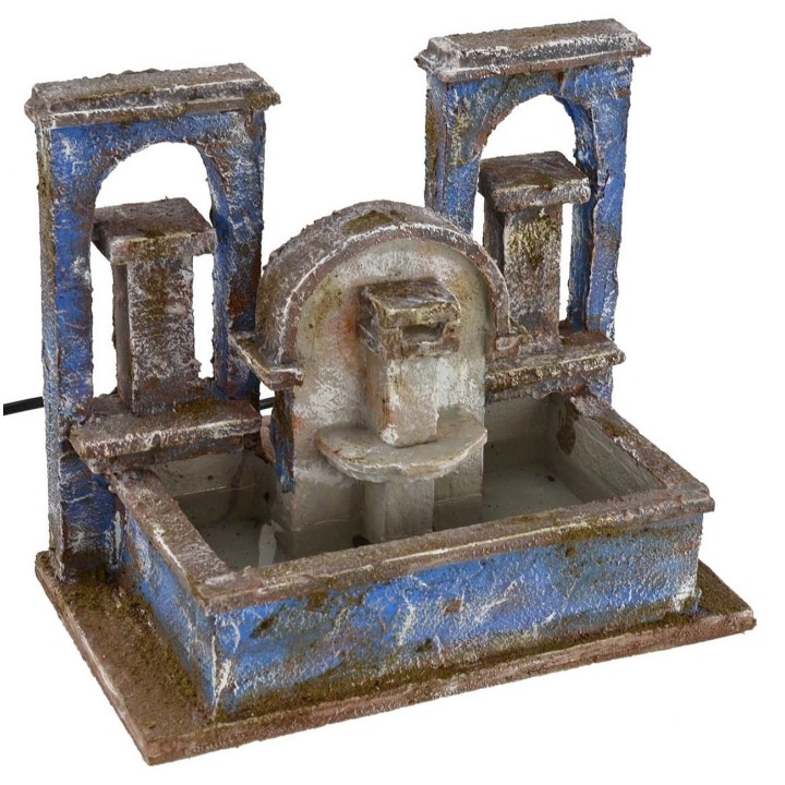 Fuente con columnas funcional cm 25x14,5x21 h