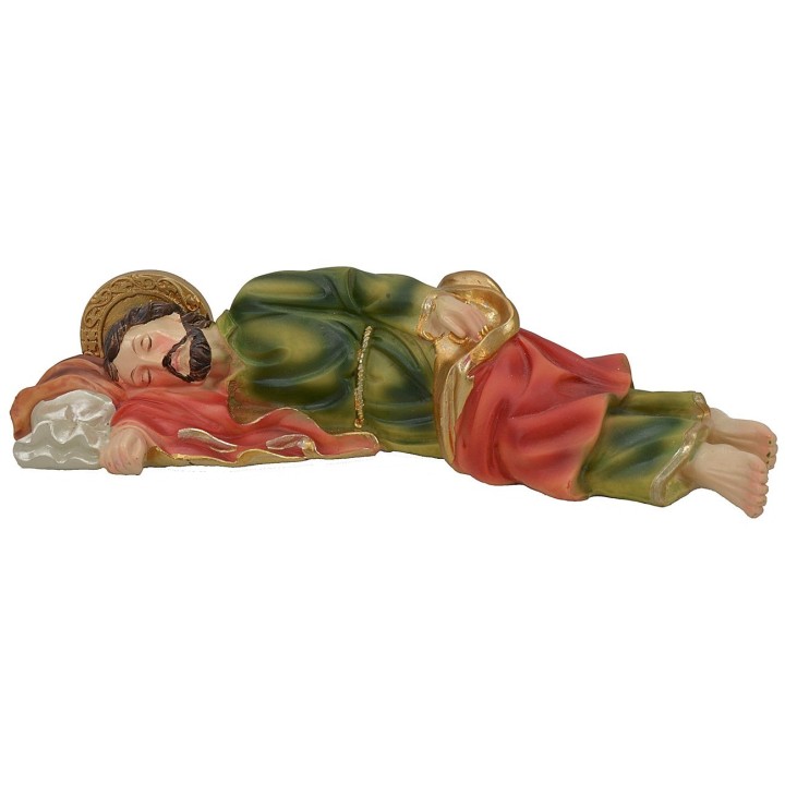San Giuseppe dormiente in resina serie 20 cm