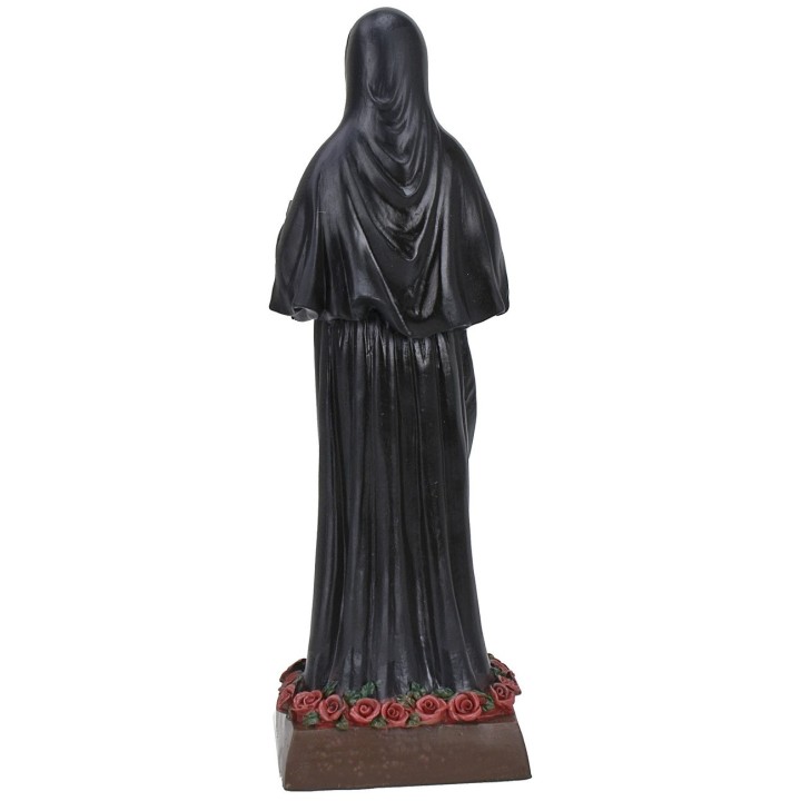 Santa Rita de Casia estatua de resina de 20 cm