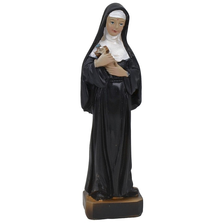 Santa Rita da Cascia 12 cm statua in resina