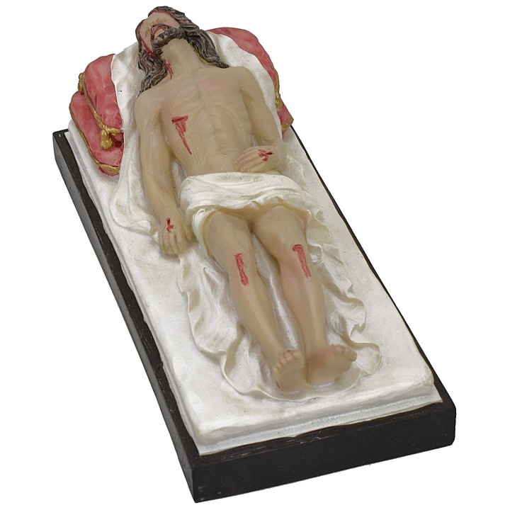 Cristo muerto sobre la cama serie 12-13 cm