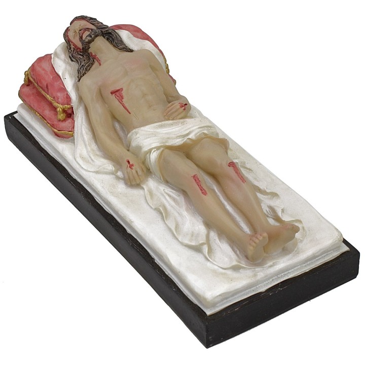Cristo morto sul letto serie 12-13 cm