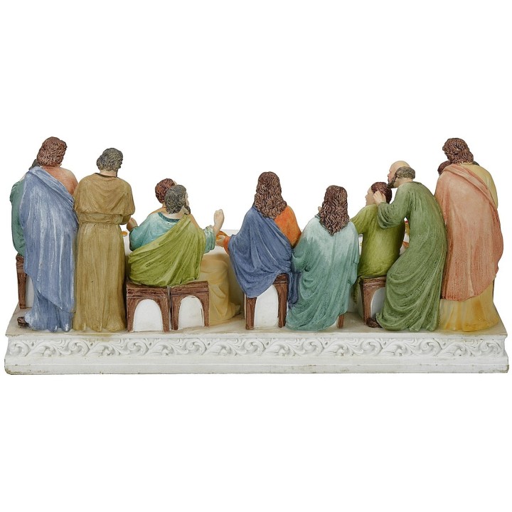 Last supper with series statues 15 cm - 39x12,5x18 h.