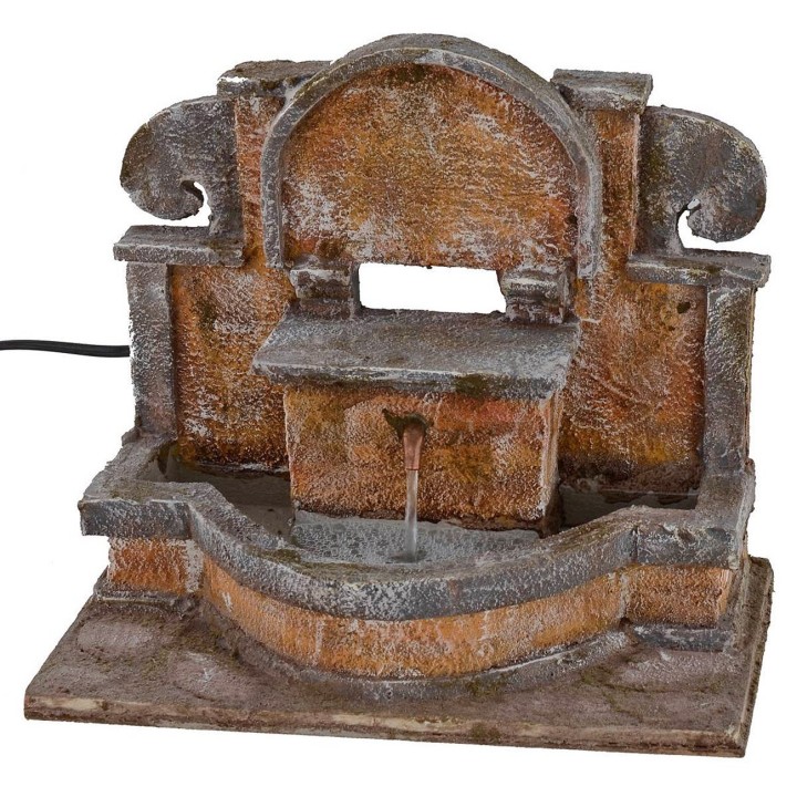 Fuente funcional con grecas y arcos para Belén de 25x14,5x21,5