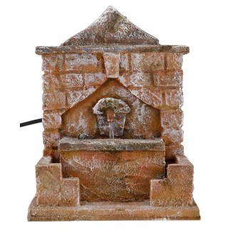 Fontana funzionante in stile palestinese per presepe cm