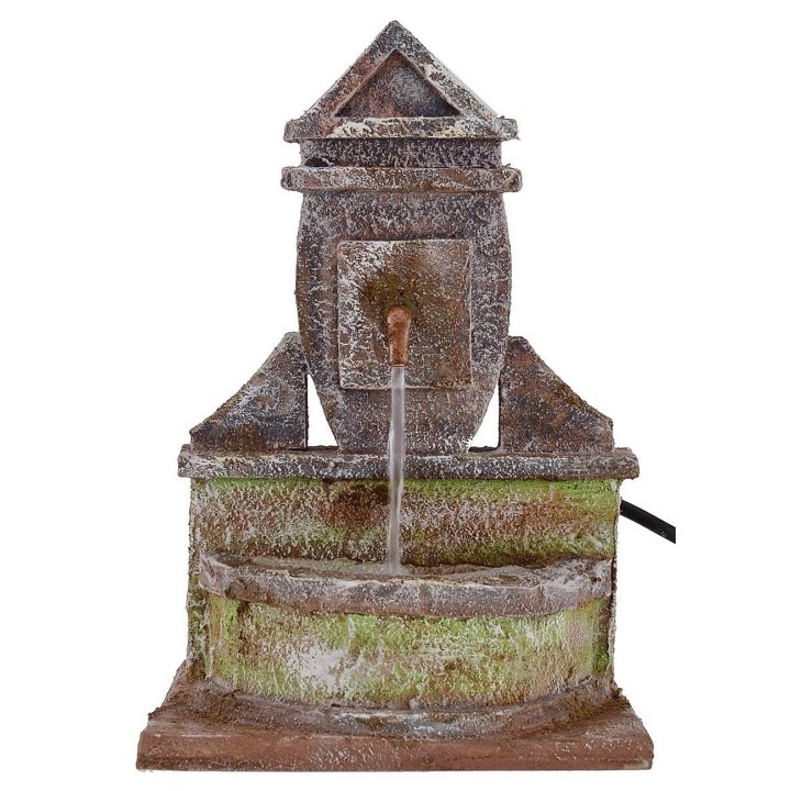 Fuente funcional para Belén de 14,5x14,5x23,5 cm h