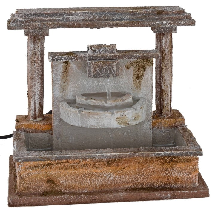 Fontana funzionante per Presepe cm 24,5x14,5x21,5 h