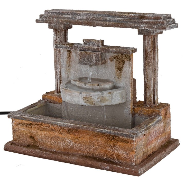 Fontana funzionante per Presepe cm 24,5x14,5x21,5 h