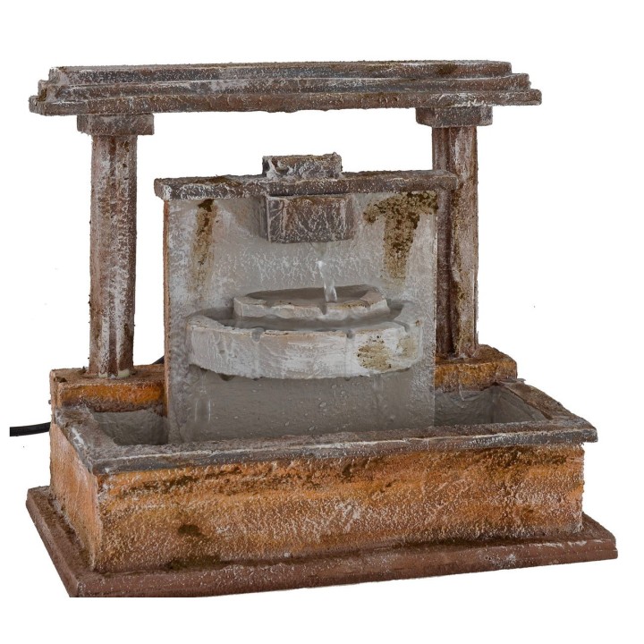 Fontana funzionante per Presepe cm 24,5x14,5x21,5 h