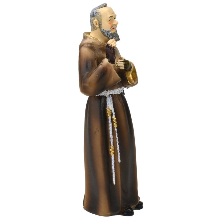 Padre Pio cm 13 statua in resina