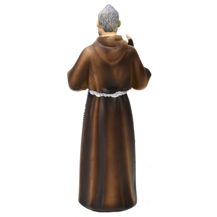 Padre Pio cm 13 resin statue