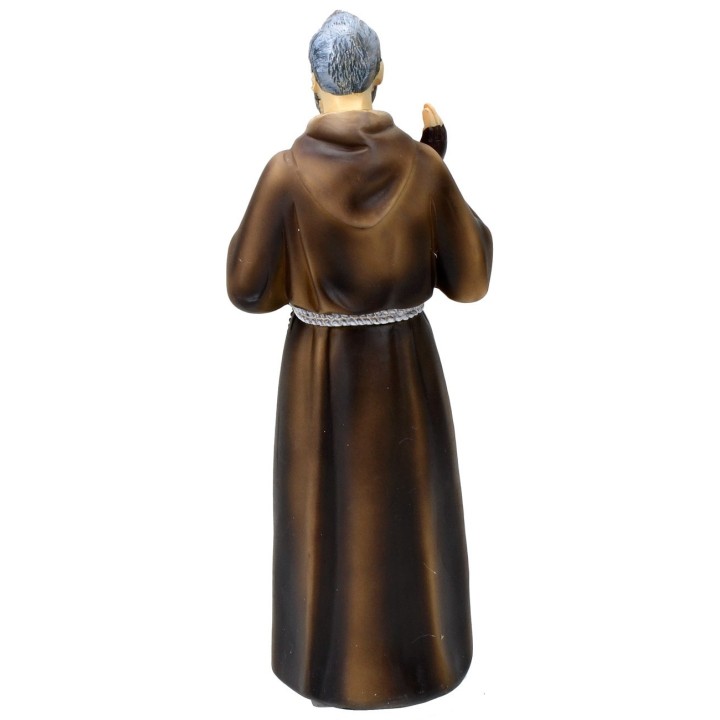 Padre Pio 20.5 cm resin statue