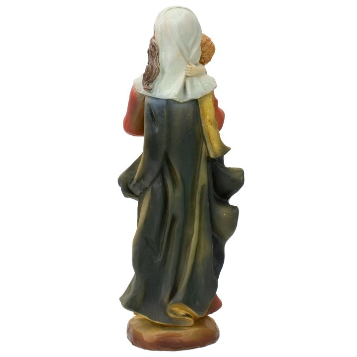 Madonna with Child cm 20 resin statue