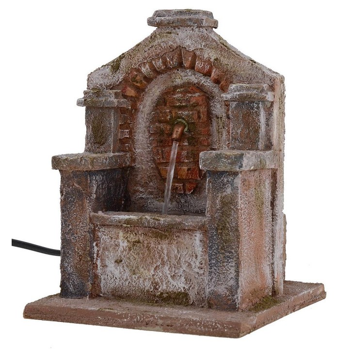 Fountain working for presepe cm 14,5x14, 5x19 h