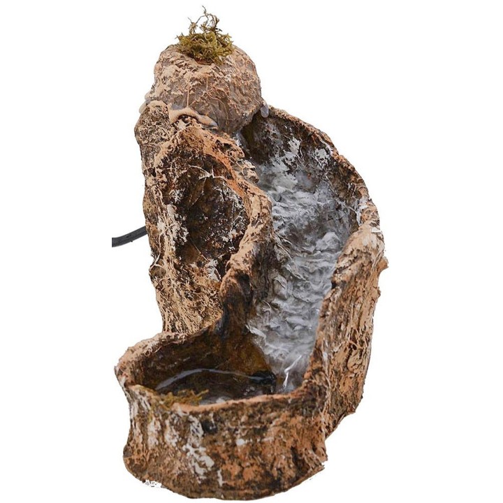 Ruscello in resina per presepe cm 6,5x24x18