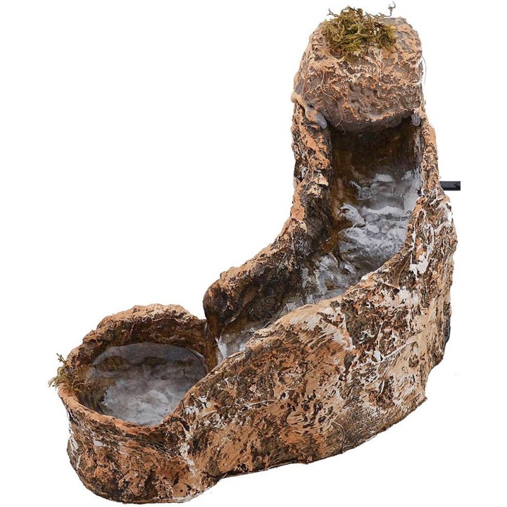 Ruscello in resina per presepe cm 6,5x24x18