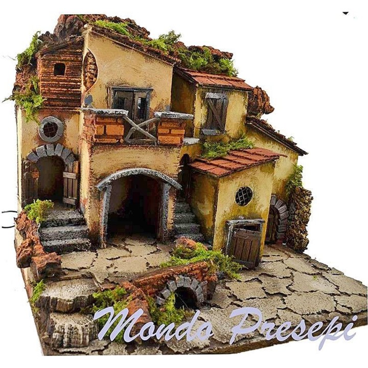 Borgo stile 700 illuminato 40x30x30 h.