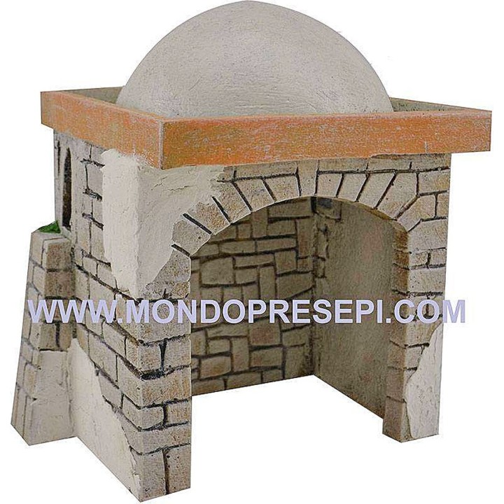 Casa Araba con bottega cm 16,5x9x17 h.