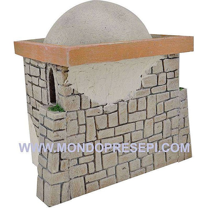 Casa Araba con bottega cm 16,5x9x17 h.