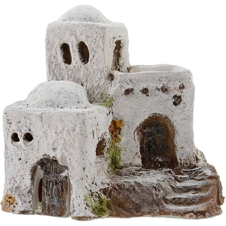 Casa Árabe en resina de 7,5x5,5x7 cm (alto).