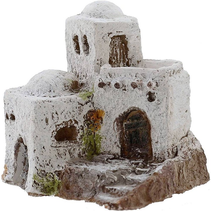 Casa Araba in resina cm 7,5x5,5x7 h.