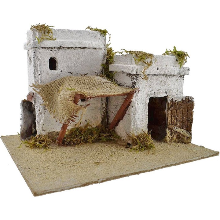 Casa Araba in resina cm 22x18x14 h.
